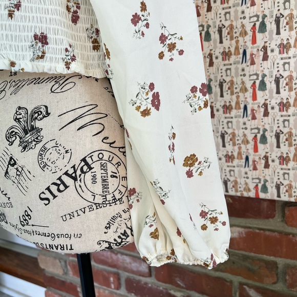 Ross Floral top NWT - Picture 2 of 8